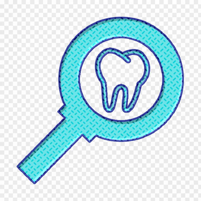 Dentist Icon Zoom On Tooth Medical PNG
