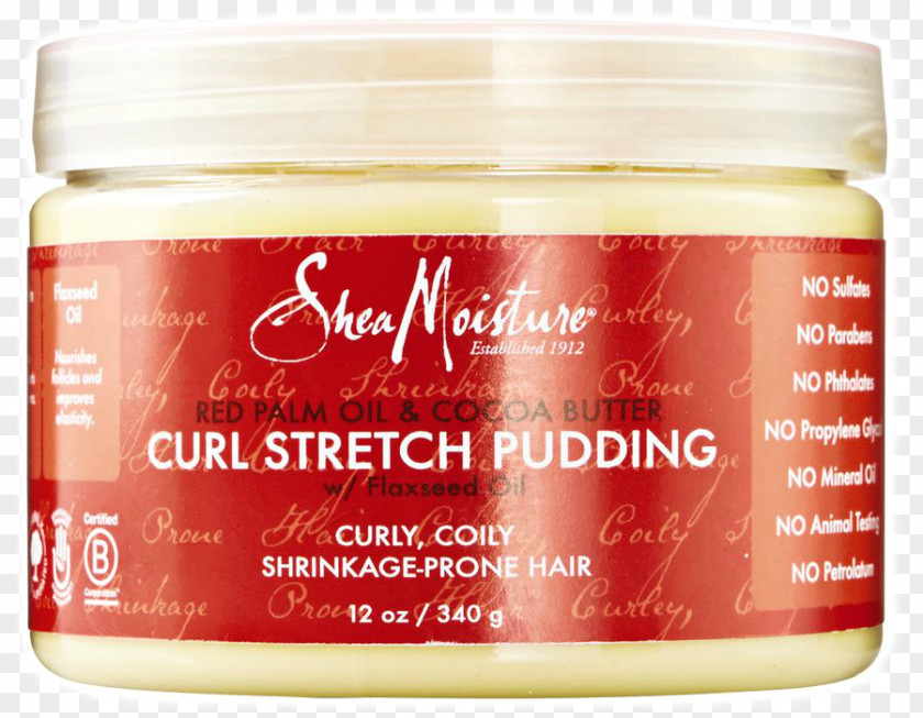 Hair Cream SheaMoisture Coconut & Hibiscus Curl Enhancing Smoothie Pudding Shea Moisture PNG
