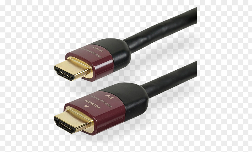 Hdmi Cable HDMI RedMere Electrical Home Theater Systems Monoprice PNG