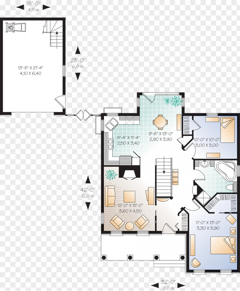 House Plan Garage Architecture PNG