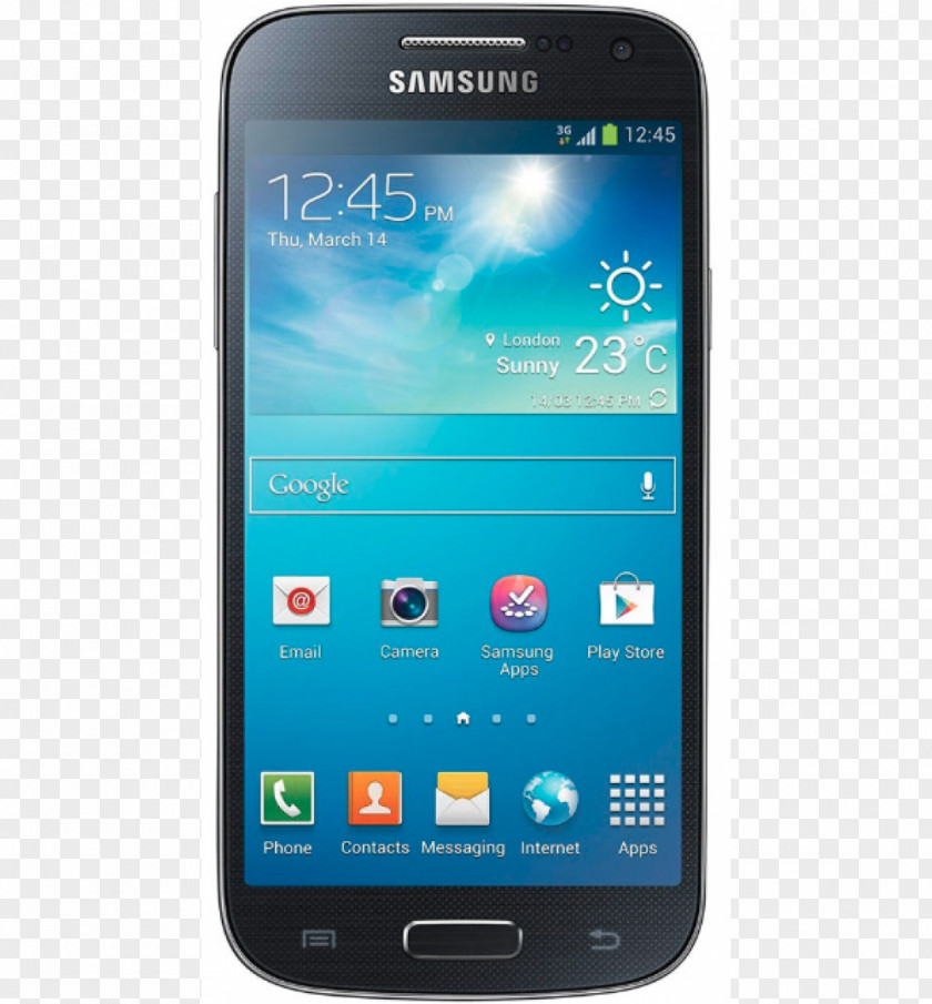 Samsung Galaxy S4 Mini S5 I9195 4G LTE Unlocked GSM Phone: White PNG