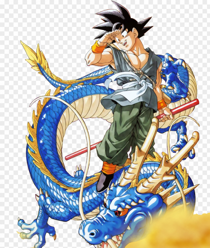 Goku Shenron Majin Buu Dragon Ball PNG