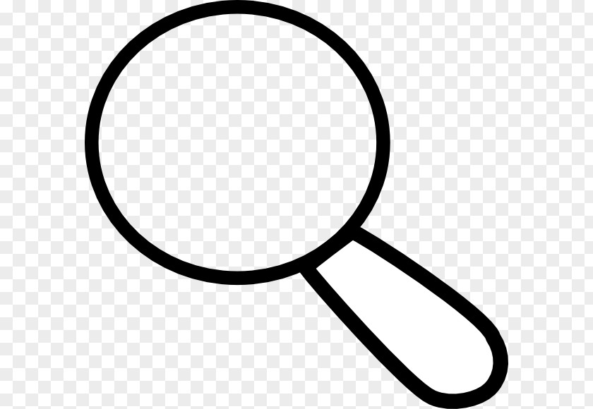 Photo Border Magnifying Glass Clip Art PNG