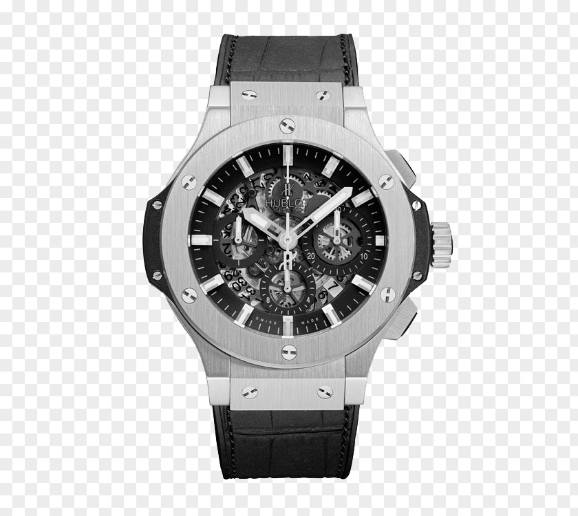 Promotional Label Hublot Automatic Watch Chronograph Counterfeit PNG