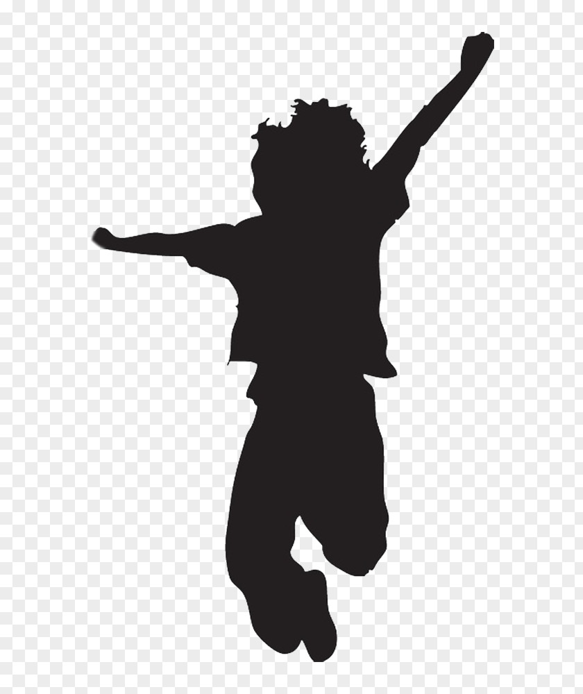 Silhouette Child Dance Photography PNG