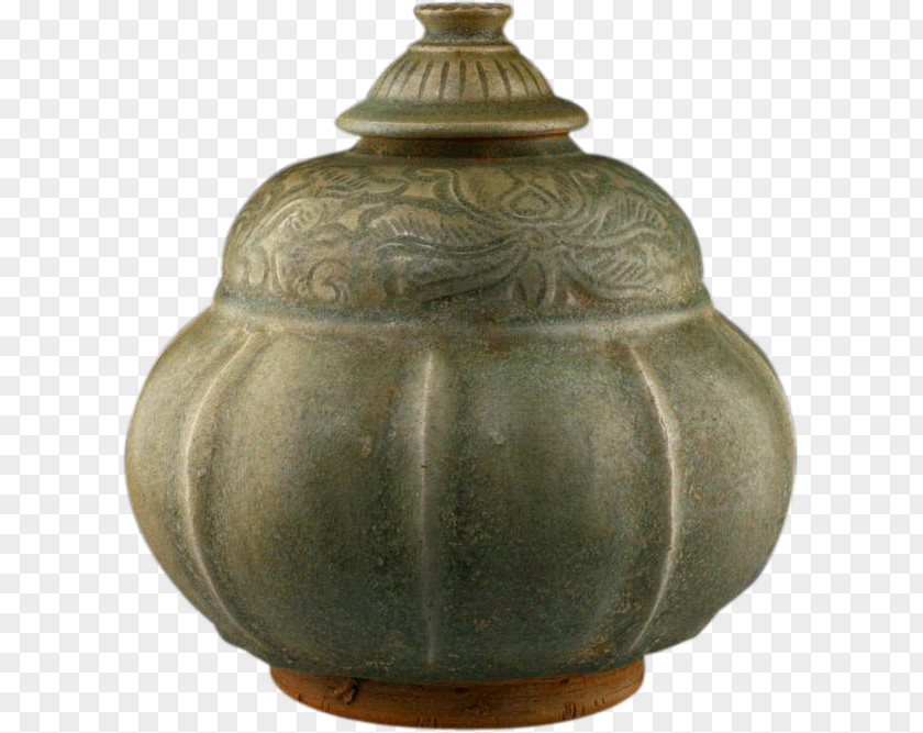 Vase Ceramic Pottery Brass Urn PNG