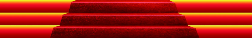 Yellow On The Red Carpet Steps Light Wallpaper PNG