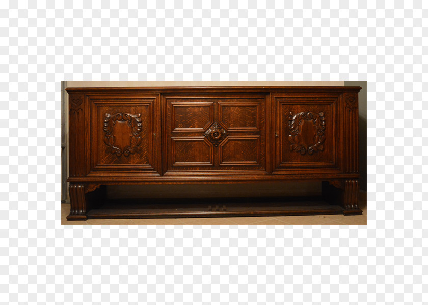 Antique Buffets & Sideboards Wood Stain Drawer PNG