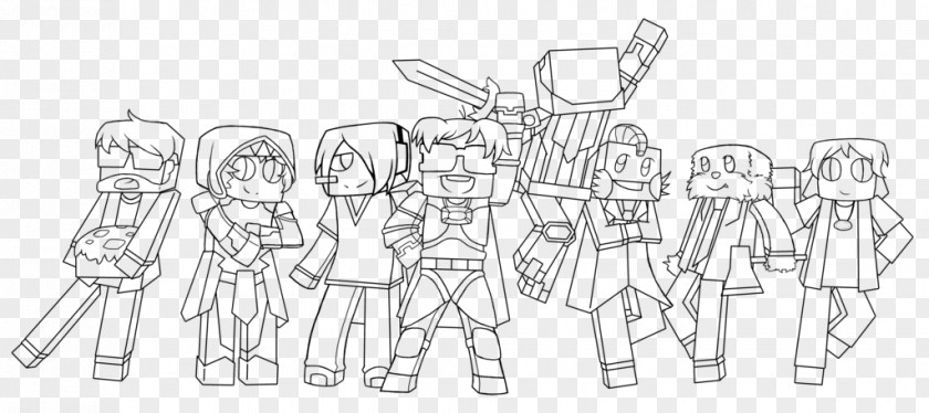 Drawing Printing Paper Printmaking Minecraft YouTuber Coloring Book PNG