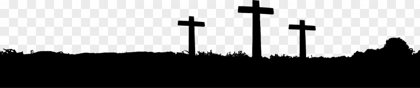 Easter Cross Silhouette Three Crosses Clip Art PNG