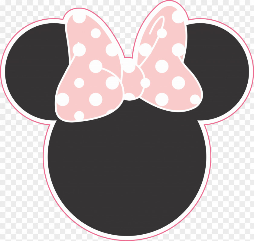 Party Flag Minnie Mouse Mickey Stencil PNG