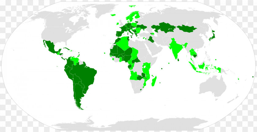 World Map Canvas Paper PNG