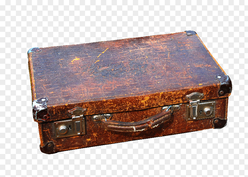 Bag Trunk Suitcase Leather PNG