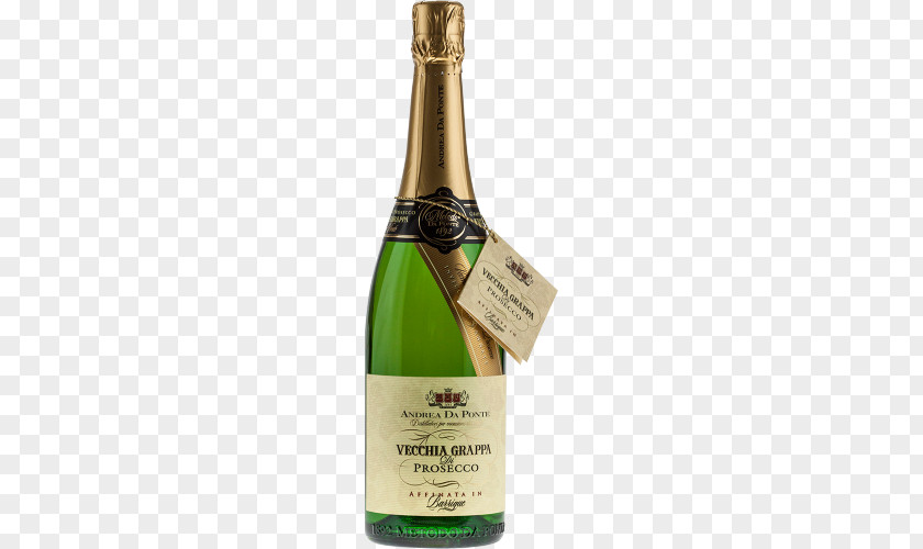 Champagne Wine Bottle PNG