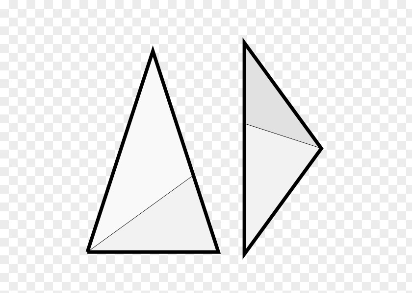 Geometrical Penrose Triangle Tiling Kite Diagonal PNG