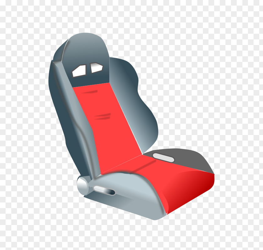 Red Cartoon Car Seat Child Safety Clip Art PNG
