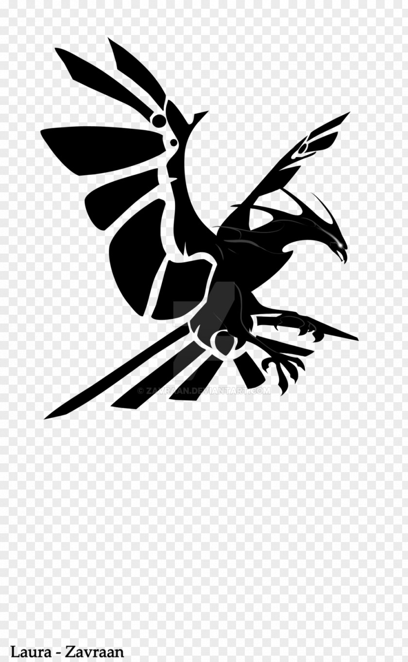 Silhouette Phoenix Drawing Shadow Photography PNG
