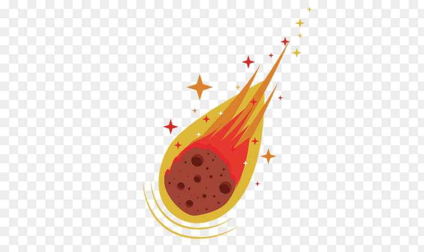 Flame Meteorite Impact Crater PNG