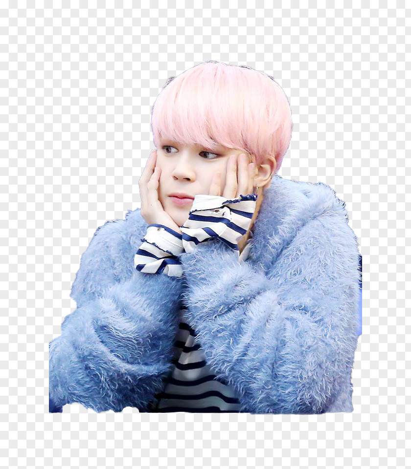 Pink Hair Jimin BTS Wings Spring Day First! PNG