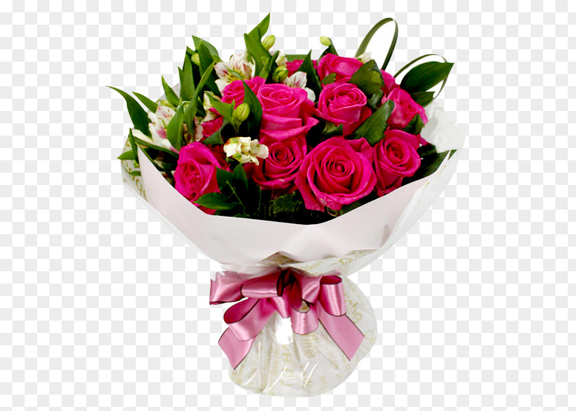 Rose Flower Bouquet Pink Floristry PNG