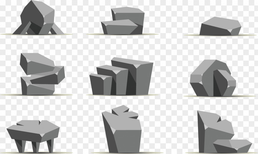 Stone Euclidean Vector Landscape Rock PNG