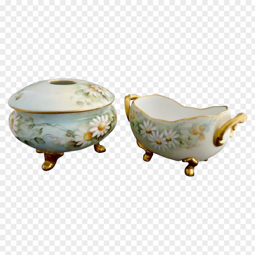 Antique Soap Dishes & Holders Porcelain Hair Receiver PNG