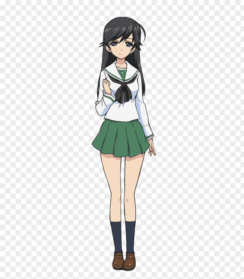 Hana Isuzu Miho Nishizumi Yukari Akiyama Girls Und Panzer Mako Reizei PNG