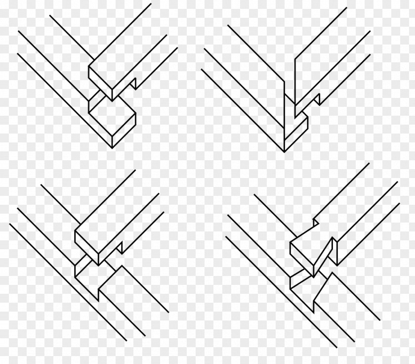 Joint Lap Woodworking Joints Carpenter PNG