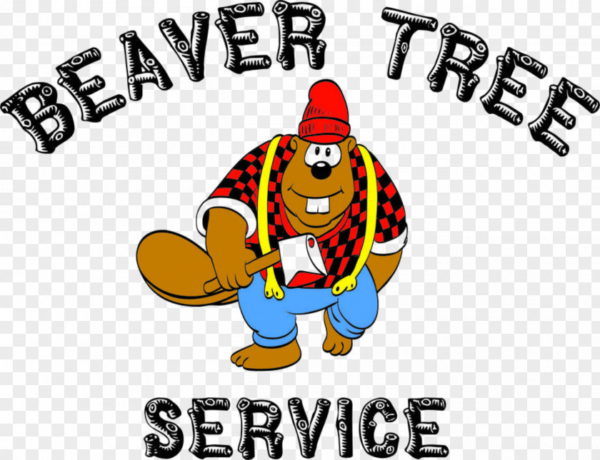 Busy Beaver Tree Service Clip Art Illustration Logo Graphic Design Brand PNG