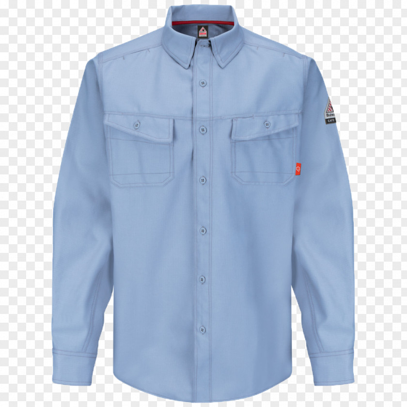 Dress Shirt Long-sleeved T-shirt Flame Retardant PNG
