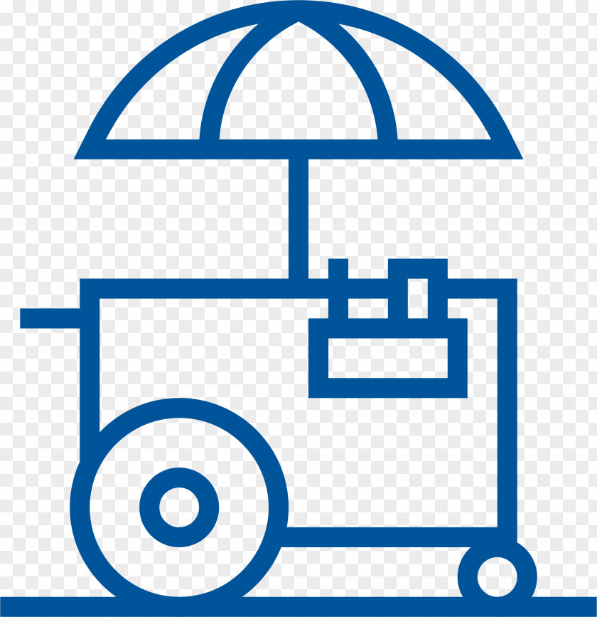 Food Icon Hot Dog Cart Fast Restaurant PNG