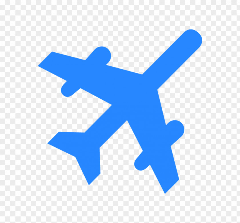 General Aviation Travel Blue Background PNG