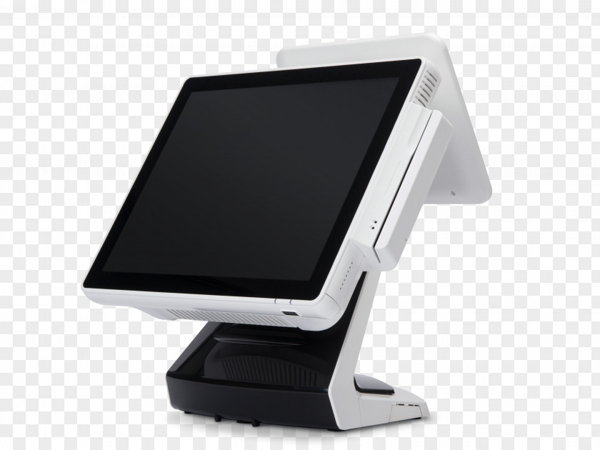 Pos Terminal Cash Register Computer Monitors Touchscreen Point Of Sale Card Reader PNG