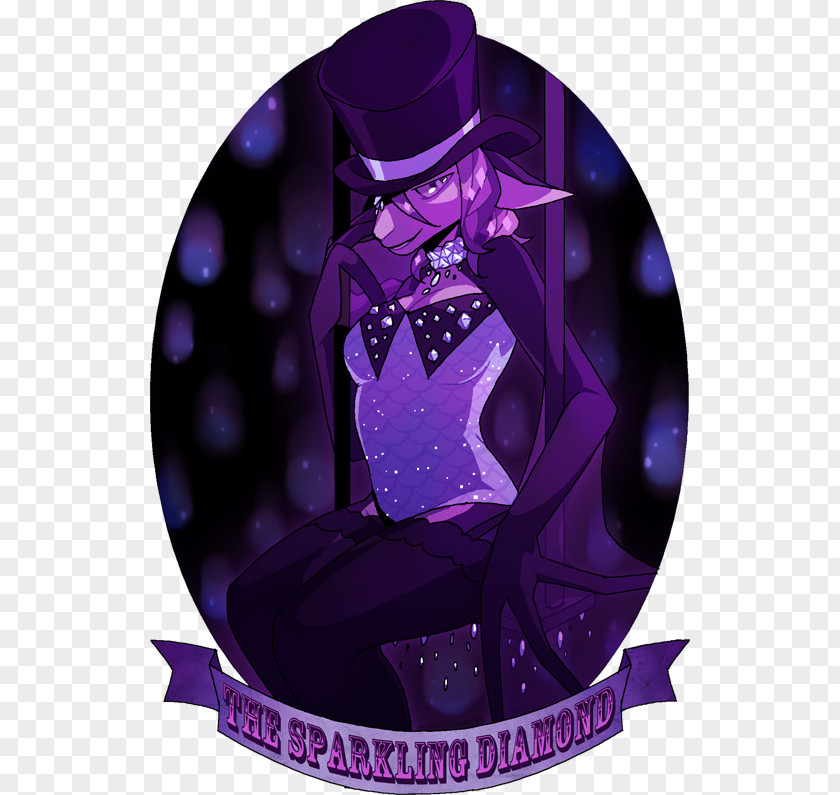 Sparkling Diamond Character Fiction PNG