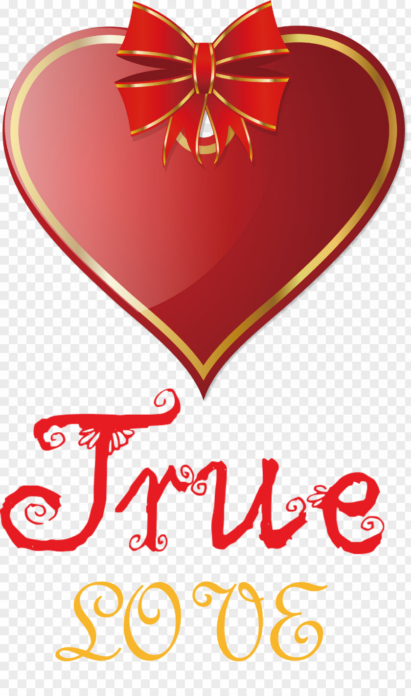 True Love Valentines Day PNG