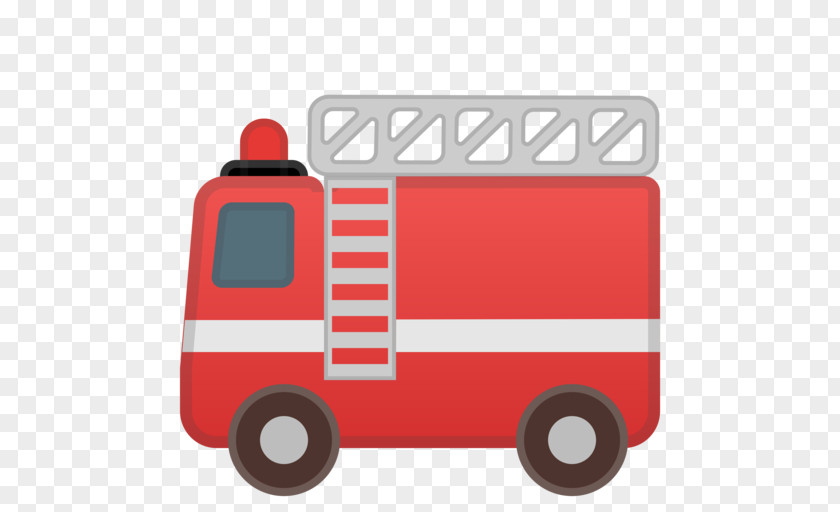 Car Android Fire Engine Emoji PNG