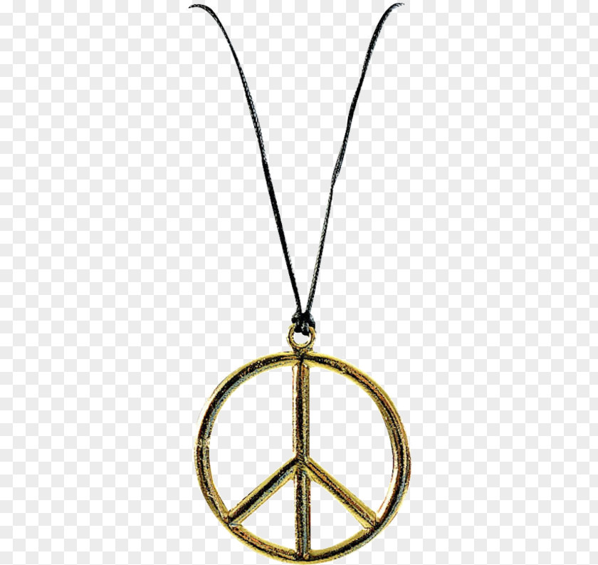 Gold Chain Peace Symbols Hippie Pacifism T-shirt PNG