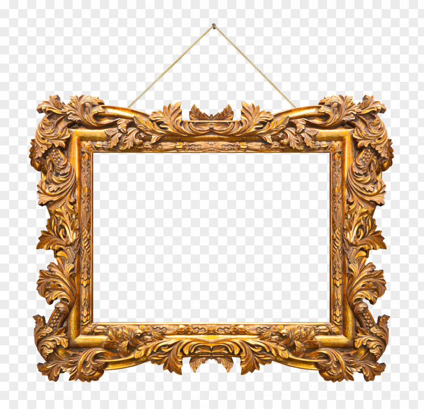 Gold Frame Photography Picture Royalty-free PNG