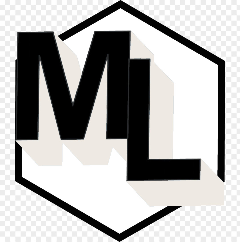 Ml Monochrome Photography Logo PNG
