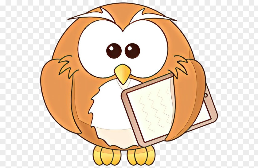 Owl Bird Orange PNG