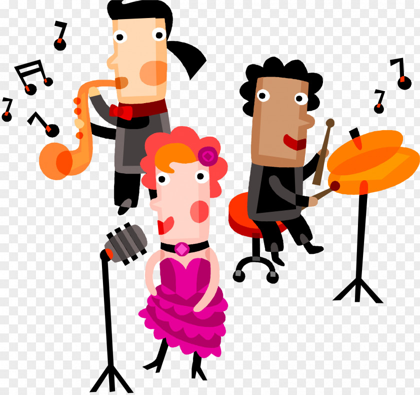 Performance Cartoon Singing Clip Art Illustration Graphics Text Free Content PNG