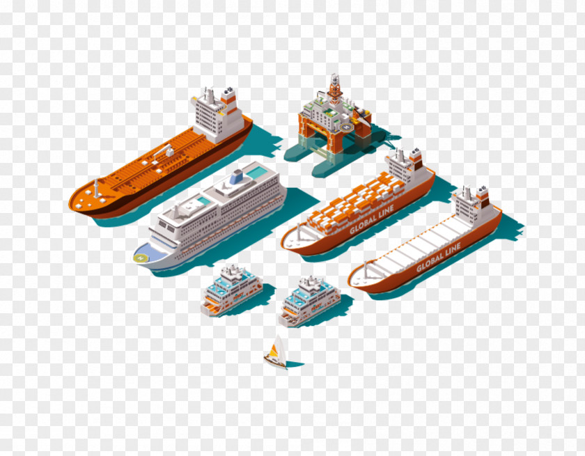 Ship Vector Material Adobe Illustrator PNG