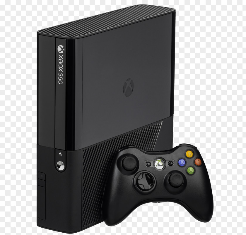 Xbox Microsoft 360 E Black Kinect Video Game PNG