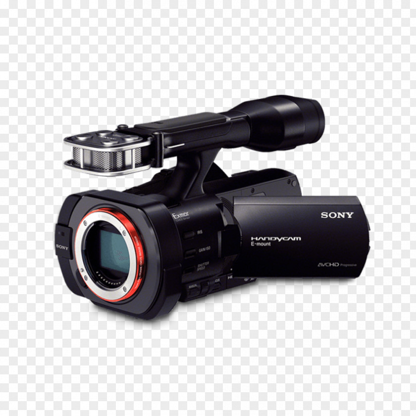 Camera Sony Handycam NEX-VG900 Video Cameras Full-frame Digital SLR E-mount PNG