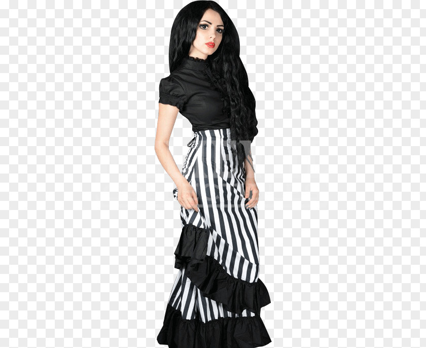 Dress Miniskirt Bustle Gothic Fashion Clothing PNG