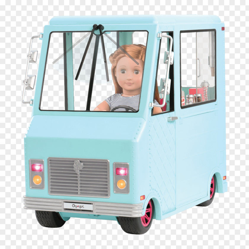 Ice Cream Van Doll Truck PNG