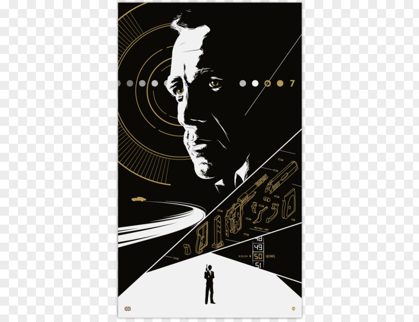 James Bond Poster Q Graphic Design PNG