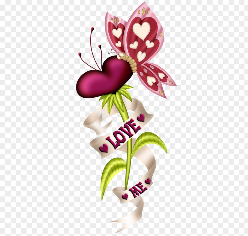 Love Butterfly Drawing Clip Art PNG