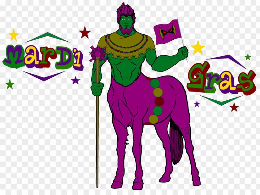Mardi Gras Horse Pony Graphic Design PNG