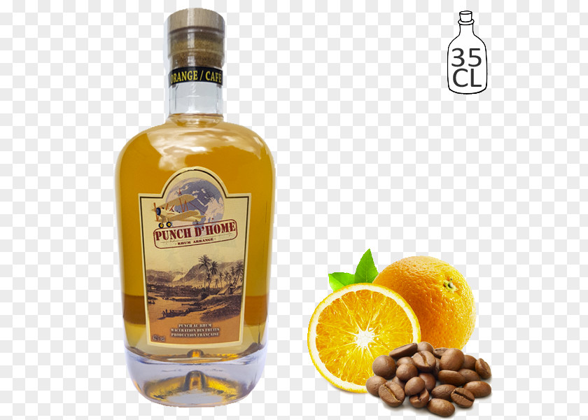 Orange Cafe Liqueur Rum Punch Grog Rhum Arrangé PNG